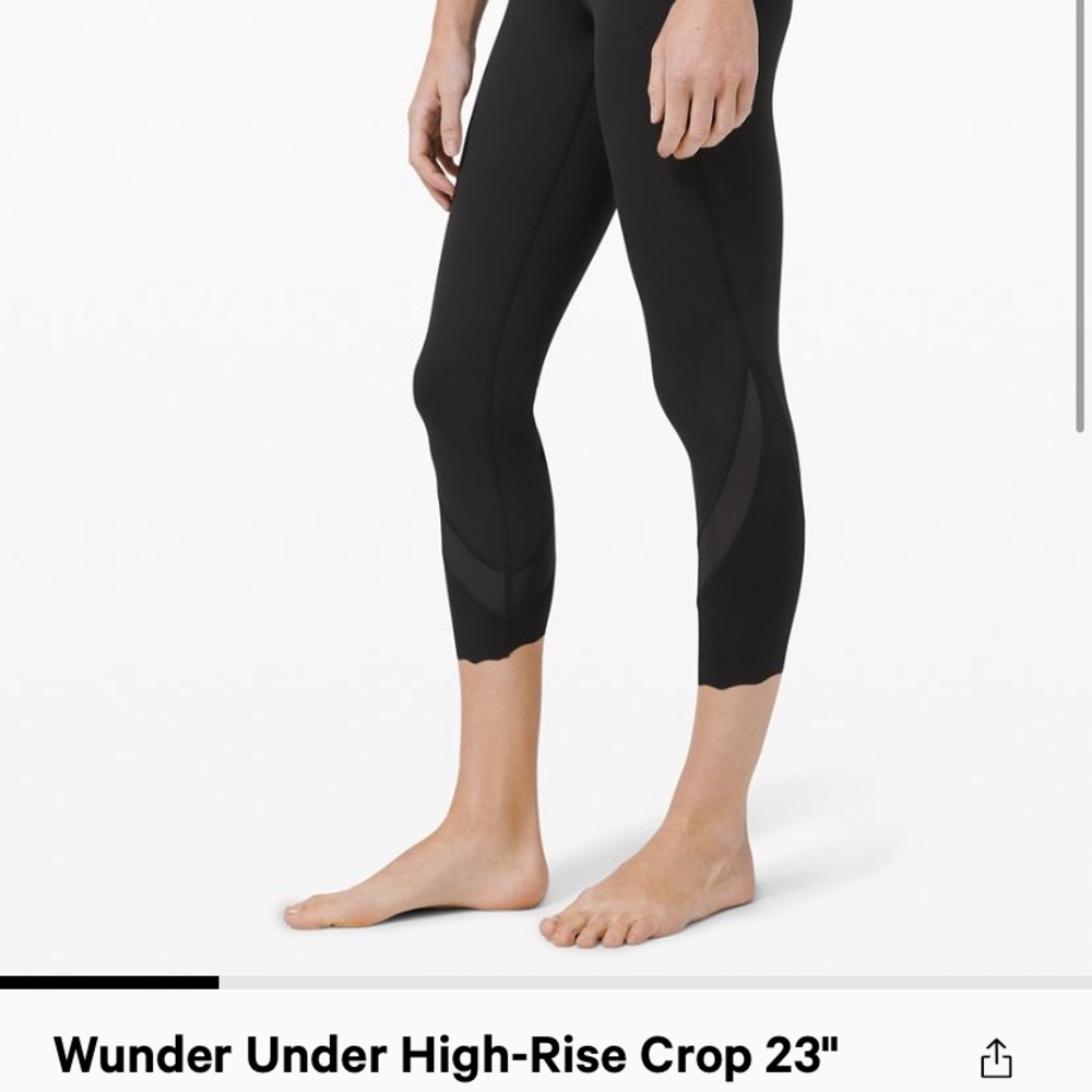 size 8 maroon Lululemon leggings